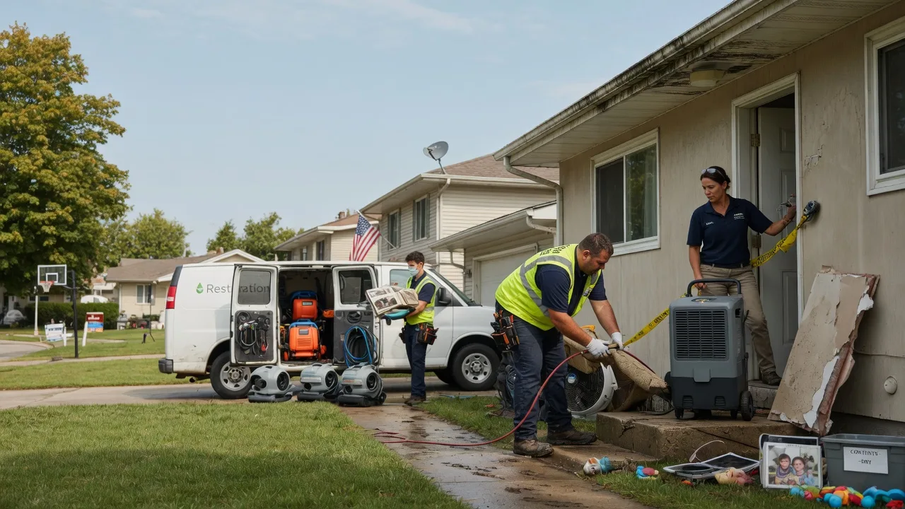 Water Damage Restoration in Buffalo, IA near me